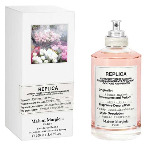 replica flower perfume|maison margiela perfume flower market.